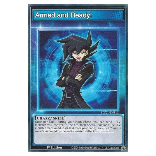 Yu-Gi-Oh! - Speed Duel GX - Duel Academy Box - Armed and Ready! (Common) SGX1-ENS11