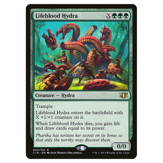 Magic The Gathering - Commander 2014 - Lifeblood Hydra - 45