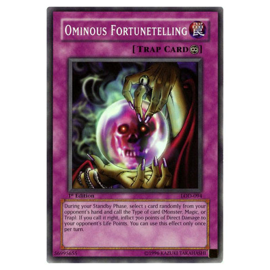 Yu-Gi-Oh! - Legacy of Darkness - Ominous Fortunetelling (Common) LOD-094