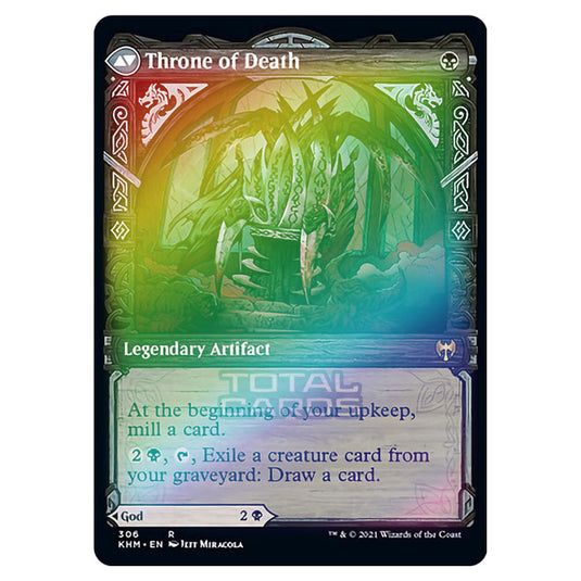 Magic The Gathering - Kaldheim - Egon, God of Death // Throne of Death - 306/285 (Foil)