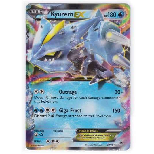 Pokemon - Black & White - Plasma Blast - Kyurem-EX - 30/101