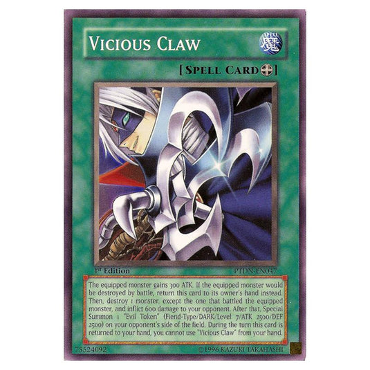 Yu-Gi-Oh! - Phantom Darkness - Vicious Claw (Short Print) PTDN-EN047