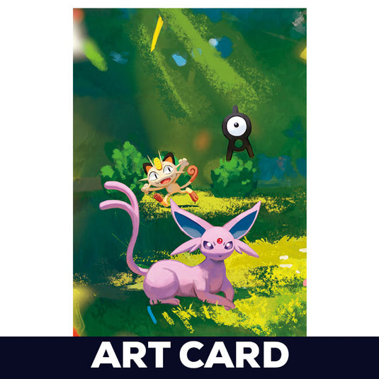Pokemon - 30th Celebration - Mini Tin - Day - Espeon - Art Card