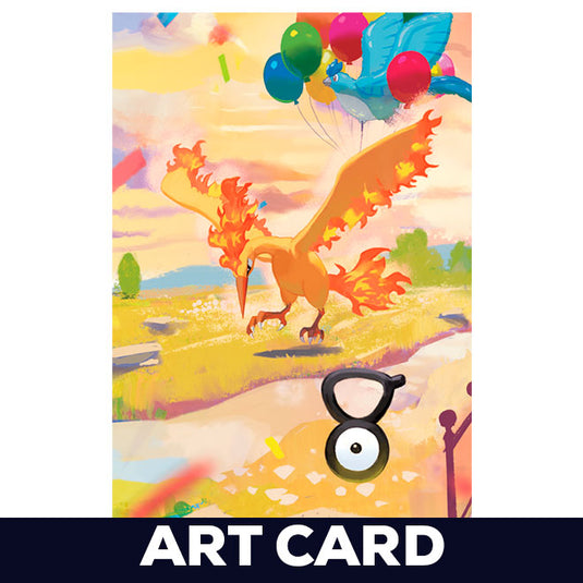 Pokemon - 30th Celebration - Mini Tin - Day - Moltres - Art Card