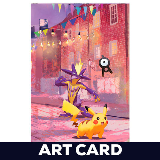 Pokemon - 30th Celebration - Mini Tin - Night - Pikachu - Art Card