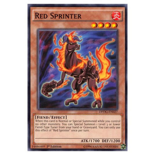 Yu-Gi-Oh! - Duelist Pack - Dimensional Guardians - Red Sprinter (Common) DPDG-EN027