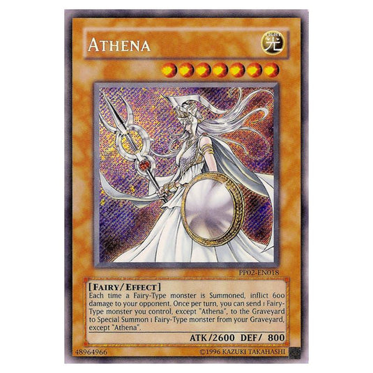 Yu-Gi-Oh! - Premium Pack 2 (TCG) - Athena (Secret Rare) PP02-EN018