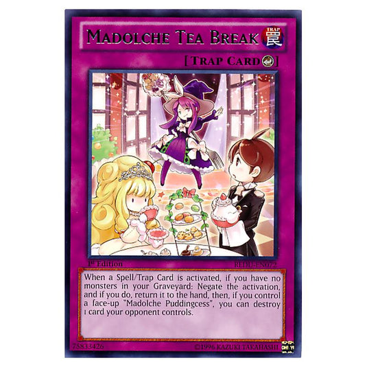 Yu-Gi-Oh! - Return of the Duelist - Madolche Tea Break (Rare) REDU-EN072