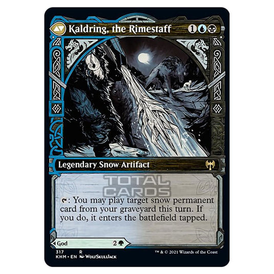 Magic The Gathering - Kaldheim - Jorn, God of Winter // Kaldring, the Rimestaff - 317/285