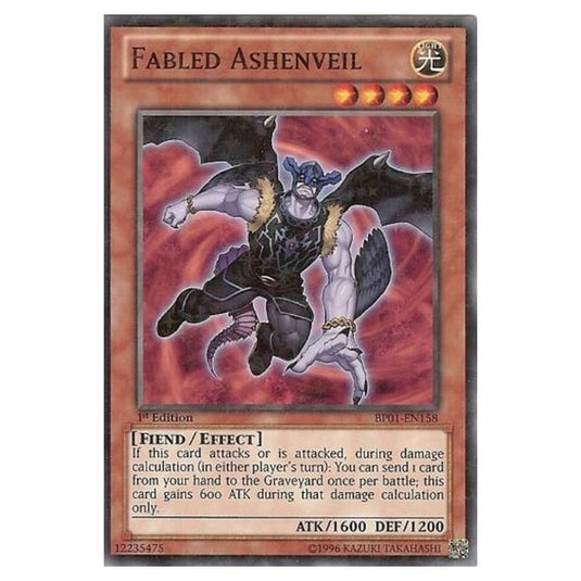 Yu-Gi-Oh! - Battle Pack - Epic Dawn - Fabled Ashenveil (Starfoil Rare) BP01-EN158