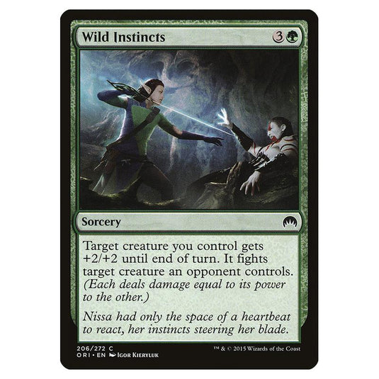 Magic The Gathering - Magic Origins - Wild Instincts - 206/272
