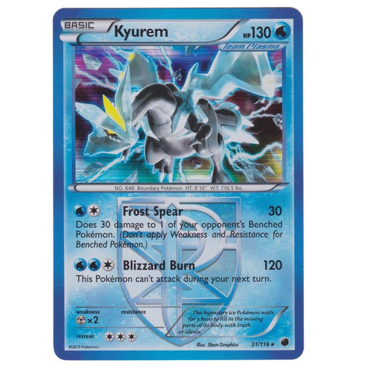 Pokemon - Black & White - Plasma Freeze - Kyurem - 31/116