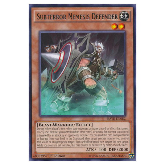 Yu-Gi-Oh! - Raging Tempest - Subterror Nemesis Defender (Rare) RATE-EN082