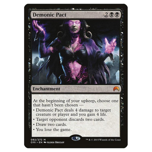 Magic The Gathering - Magic Origins - Demonic Pact - 92/272