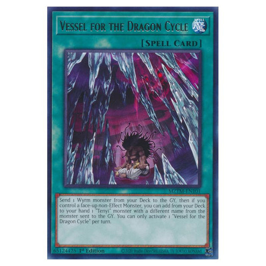 Yu-Gi-Oh! - Maze of the Master - Vessel for the Dragon Cycle (Rare) MZTM-EN101