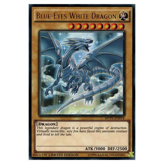 Yu-Gi-Oh! - Yu-Gi-Oh! The Dark Side of Dimensions Movie Pack Secret Edition - Blue-Eyes White Dragon (Ultra Rare) MVP1-ENSV4