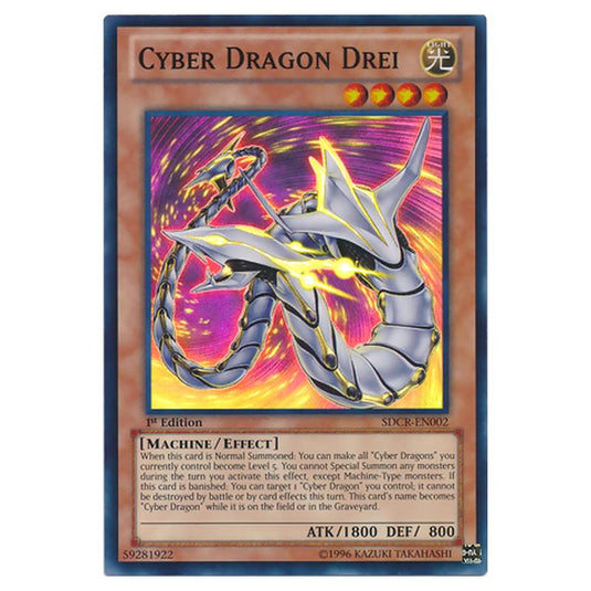 Yu-Gi-Oh! - Cyber Dragon Revolution Structure Deck - Cyber Dragon Drei (Super Rare) SDCR-EN002