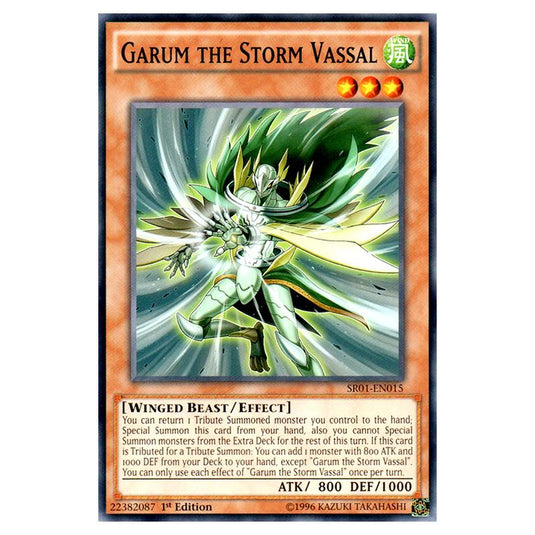 Yu-Gi-Oh! - Emperor of Darkness Structure Deck - Garum the Storm Vassal (Common) SR01-EN015