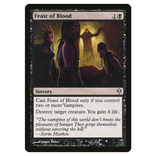 Magic The Gathering - Zendikar - Feast Of Blood - 88/249 (Foil)