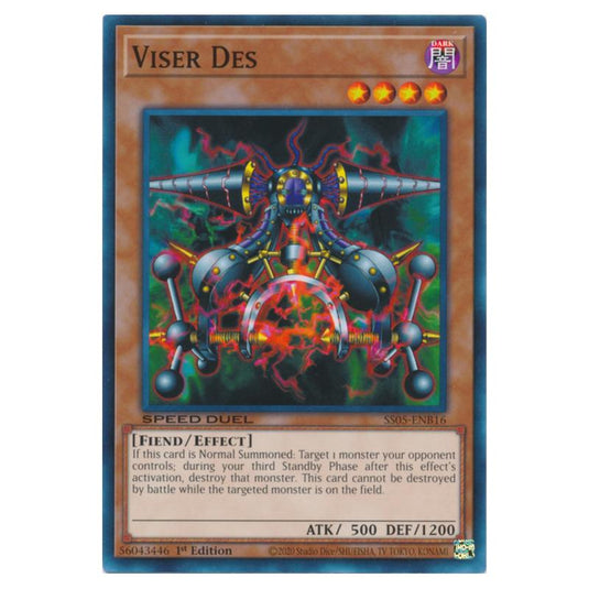 Yu-Gi-Oh! - Speed Duel Starter Decks - Twisted Nightmares - Viser Des (Common) SS05-ENB16