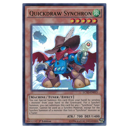 Yu-Gi-Oh! - Legendary Collection 5D's Mega Pack - Quickdraw Synchron (Ultra Rare) LC5D-EN013