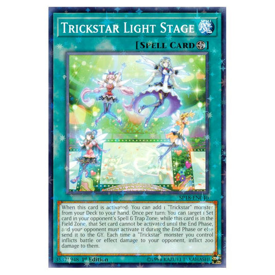 Yu-Gi-Oh! - Star Pack VRAINS - Trickstar Light Stage (Starfoil) SP18-EN040