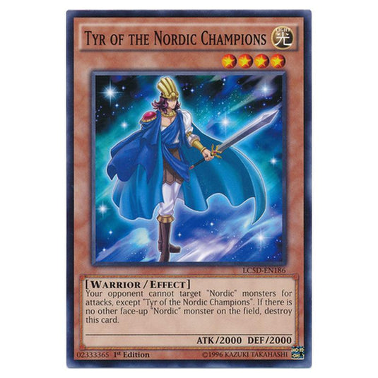 Yu-Gi-Oh! - Legendary Collection 5D's Mega Pack - Tyr of the Nordic Champions (Common) LC5D-EN186