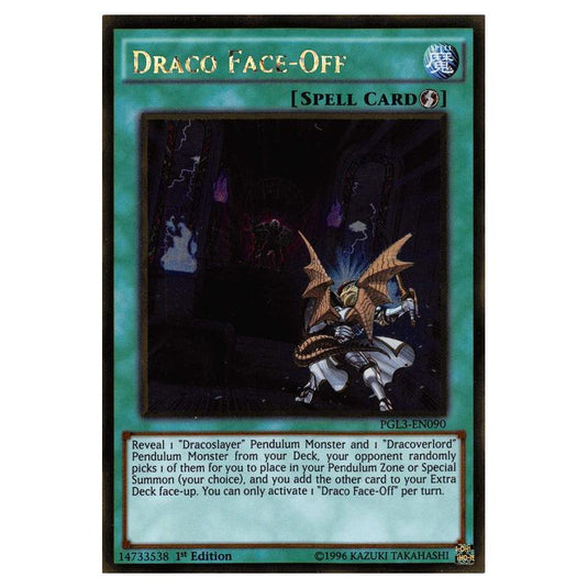 Yu-Gi-Oh! - Premium Gold - Infinite Gold - Draco Face-Off (Gold Rare) PGL3-EN090