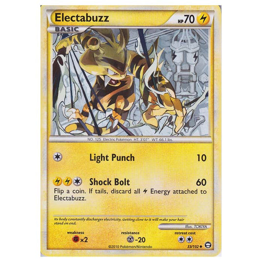 Pokemon - HGSS - Triumphant - Electabuzz 33/102