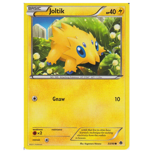Pokemon - Black & White - Emerging Powers - Joltik 33/98
