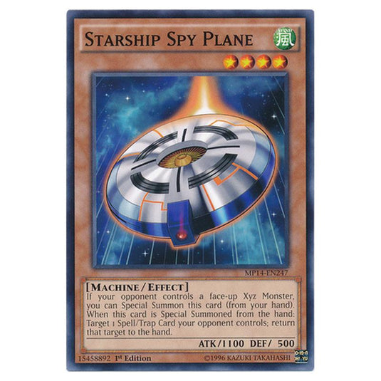 Yu-Gi-Oh! - 2014 Mega-Tin Mega Pack - Starship Spy Plane (Common) MP14-EN247
