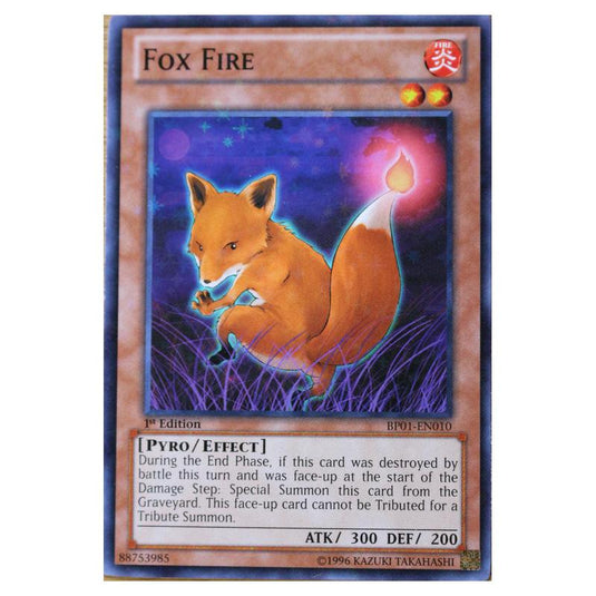 Yu-Gi-Oh! - Battle Pack - Epic Dawn - Fox Fire (Starfoil Rare) BP01-EN010