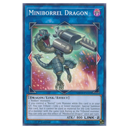 Yu-Gi-Oh! - 2019 Gold Sarcophagus Tin Mega Pack - Miniborrel Dragon (Common) MP19-EN103