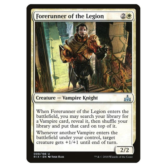 Magic The Gathering - Rivals Of Ixalan - Forerunner Of The Legion - 9/196