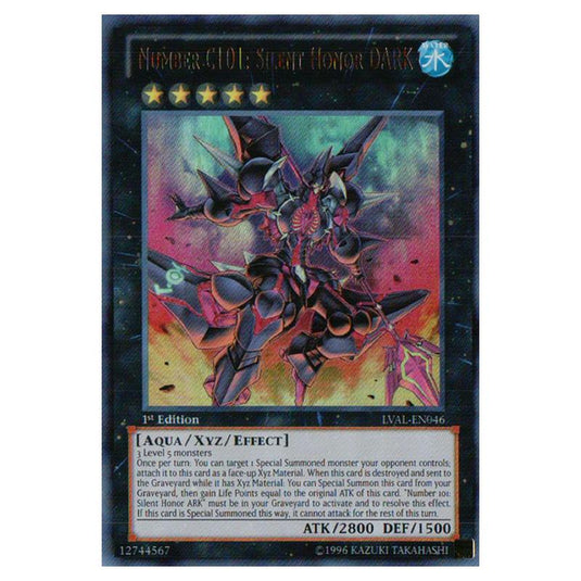 Yu-Gi-Oh! - Legacy of the Valiant - Number C101: Silent Honor DARK (Ultra Rare) LVAL-EN046
