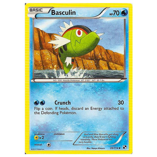 Pokemon - Black & White - Basculin 35/114