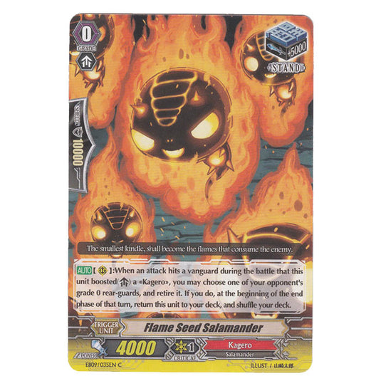 CFV - Divine Dragon Progression - Flame Seed Salamander - 35/35