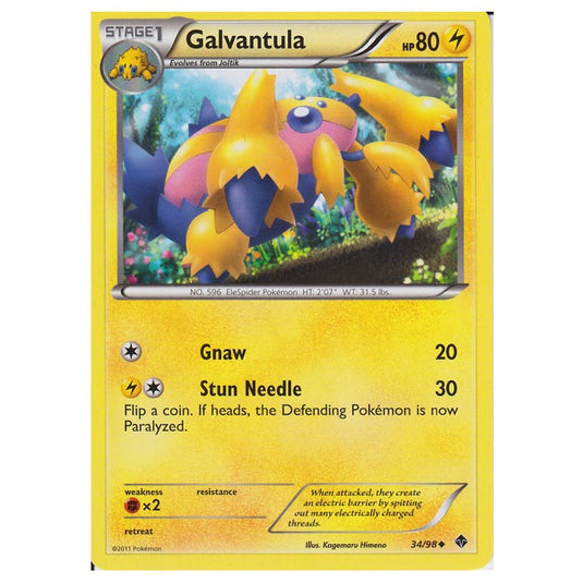 Pokemon - Black & White - Emerging Powers - Thundurus 35/98