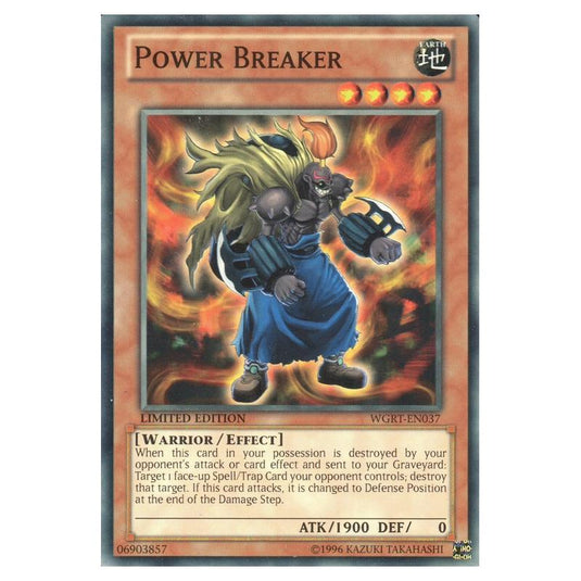 Yu-Gi-Oh! - War of the Giants Reinforcements - Power Breaker (Common) WGRT-EN037