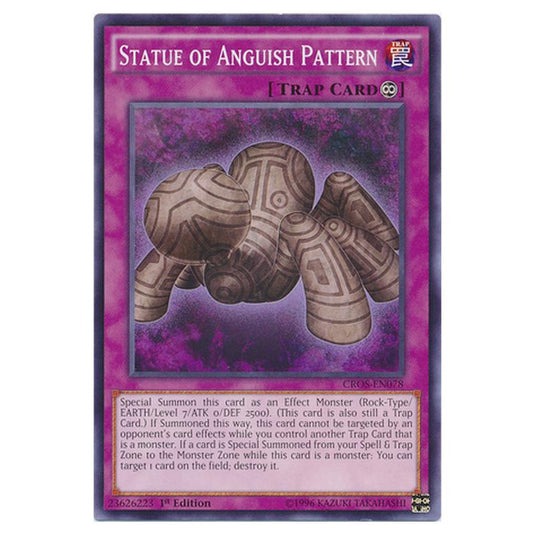 Yu-Gi-Oh! - Crossed Souls - Statue of Anguish Pattern (Common) CROS-EN078