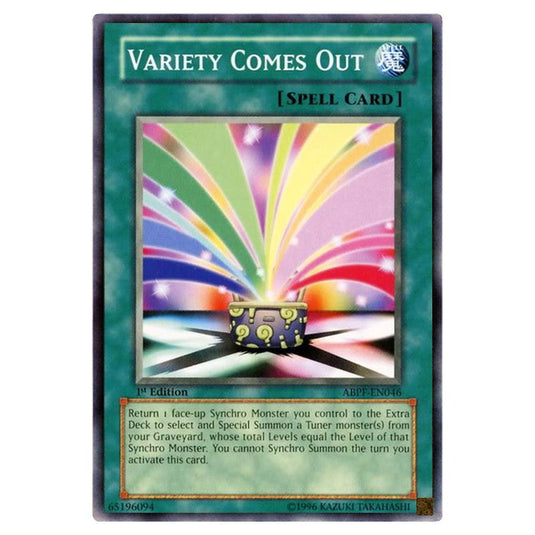 Yu-Gi-Oh! - Absolute Powerforce - Variety Comes Out (Common) ABPF-EN046