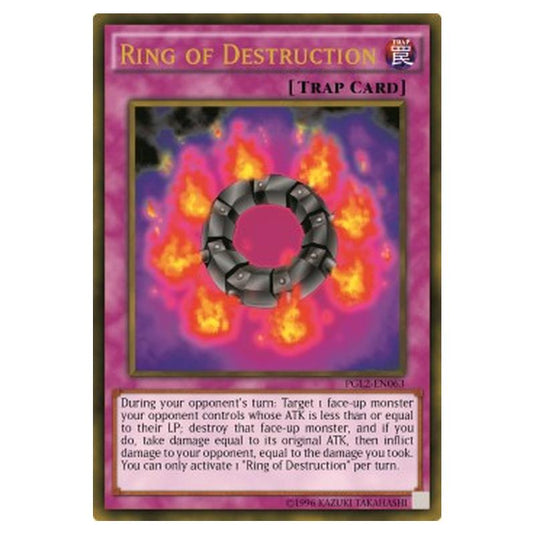 Yu-Gi-Oh! - Premium Gold - Return of the Bling - Ring of Destruction (Gold Rare) PGL2-EN063