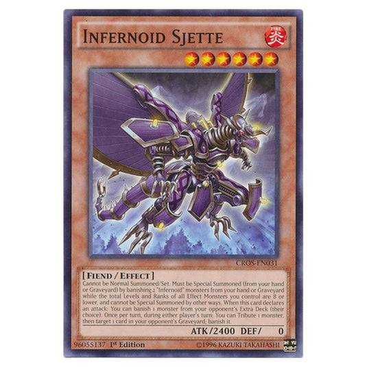 Yu-Gi-Oh! - Crossed Souls - Infernoid Sjette (Common) CROS-EN031