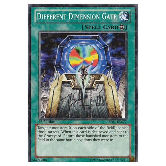 Yu-Gi-Oh! - Battle Pack - Epic Dawn - Different Dimension Gate (Starfoil Rare) BP01-EN077