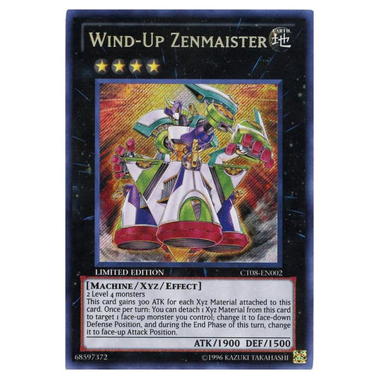 Yu-Gi-Oh! - Collectible Tins 2011 Wave 1 - Wind-Up Zenmaister (Secret Rare) CT08-EN002