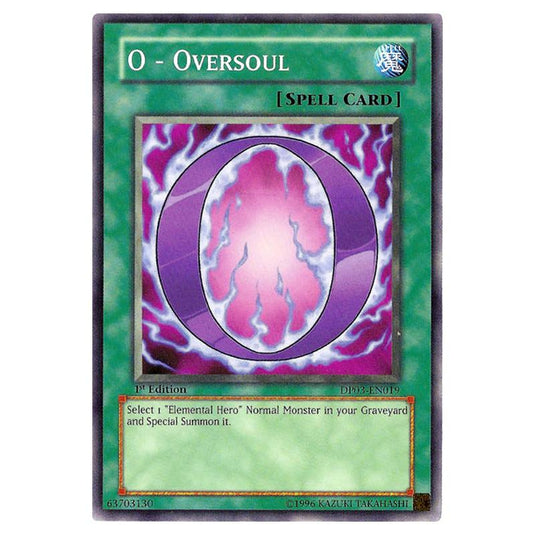 Yu-Gi-Oh! - Duelist Pack - Jaden Yuki 2 - O - Oversoul (Common) DP03-EN019