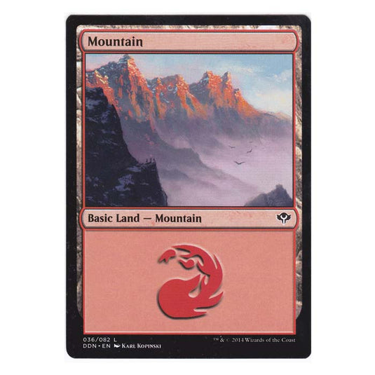 Magic the Gathering - Speed VS Cunning - Mountain - 36/82