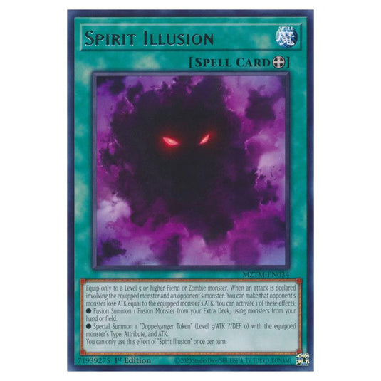 Yu-Gi-Oh! - Maze of the Master - Spirit Illusion (Rare) MZTM-EN034