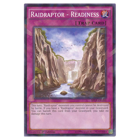 Yu-Gi-Oh! - Star Pack ARC-V - Raidraptor - Readiness (Shatterfoil Rare) SP15-EN050
