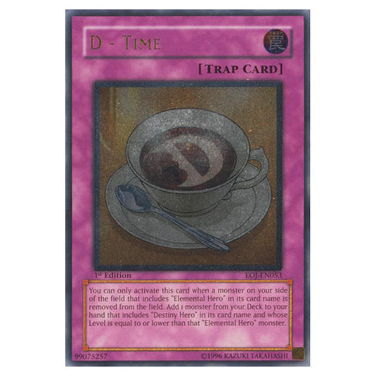 Yu-Gi-Oh! - Enemy of Justice - D - Time (Ultimate Rare) EOJ-EN053